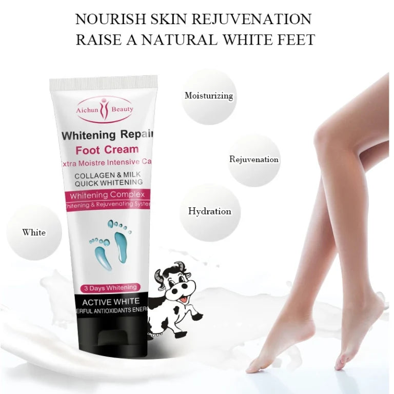 Aichun Beauty Repair Whitening Foot Cream - 100g