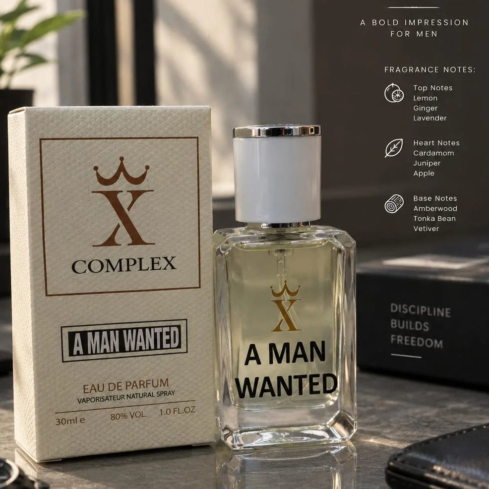 Complex A Man Wanted Eau De Parfum - 30ml