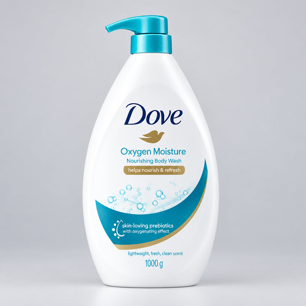 Dove Oxygen Moisture Body Wash - 1000g