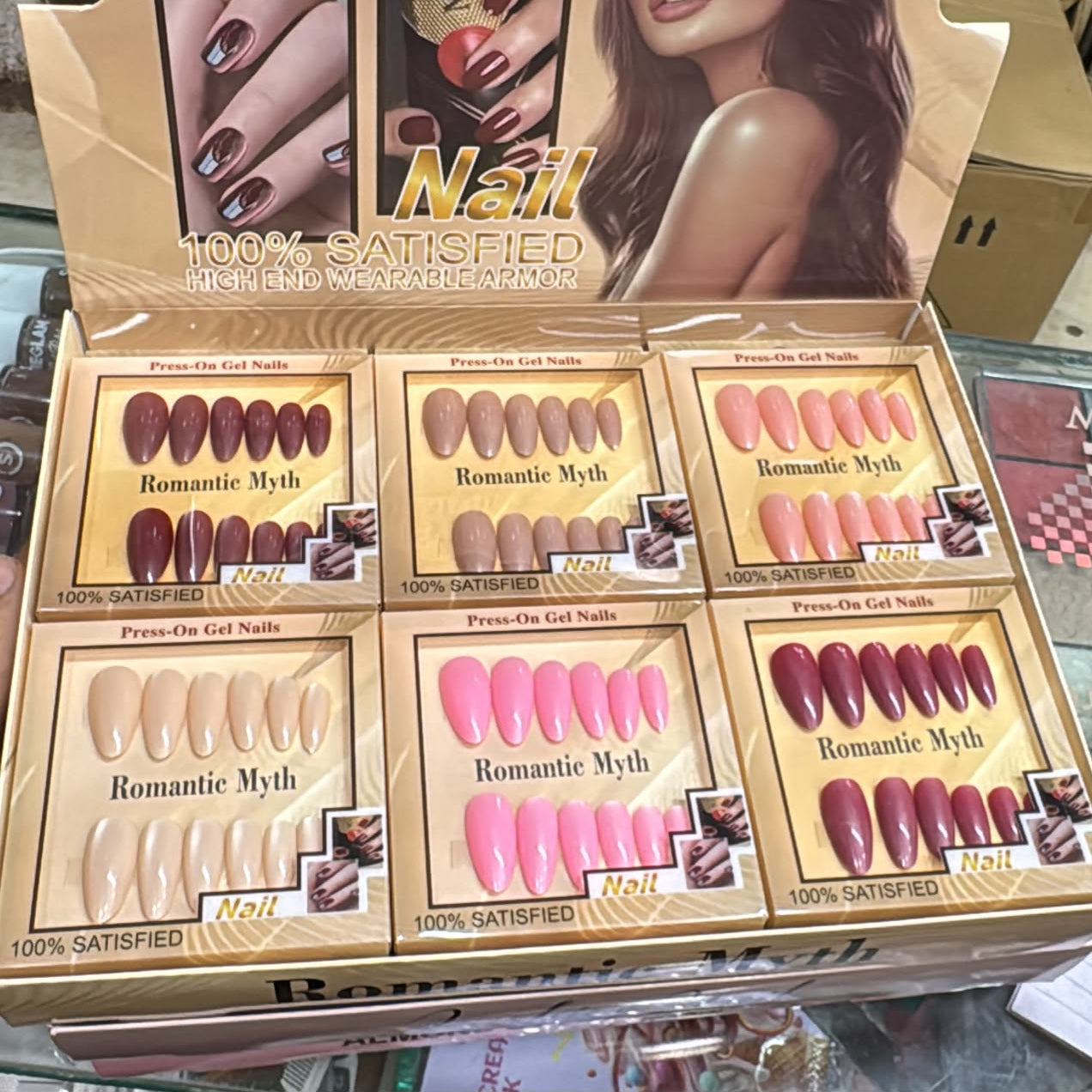 Romantic Myth Press On Cat's Eye Nails