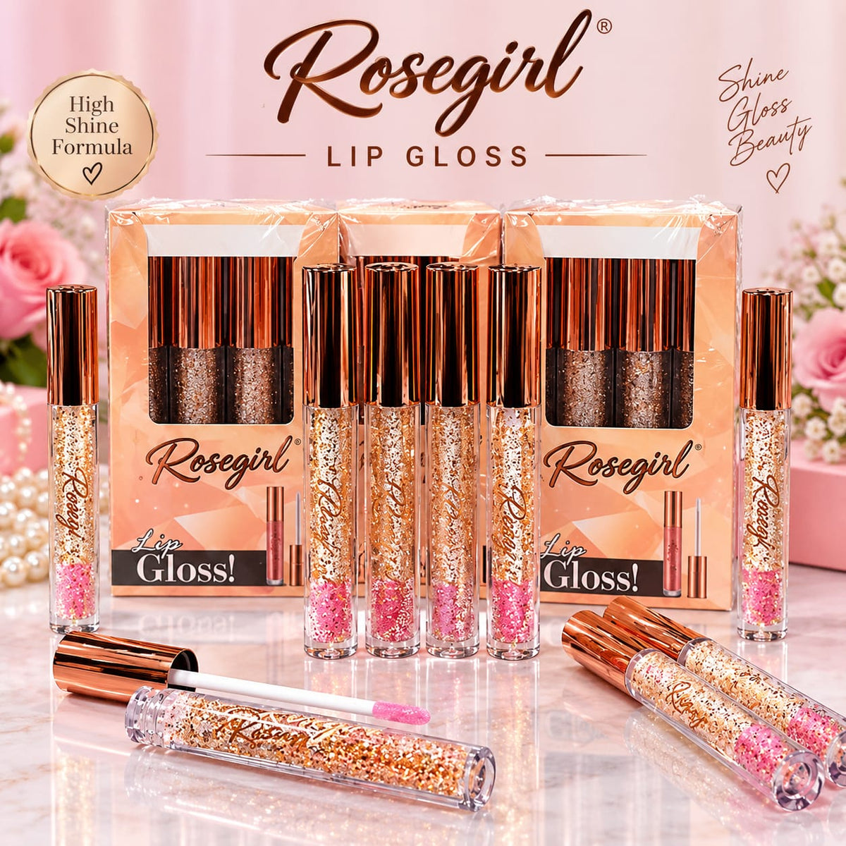 Rose girl Magic lipgloss