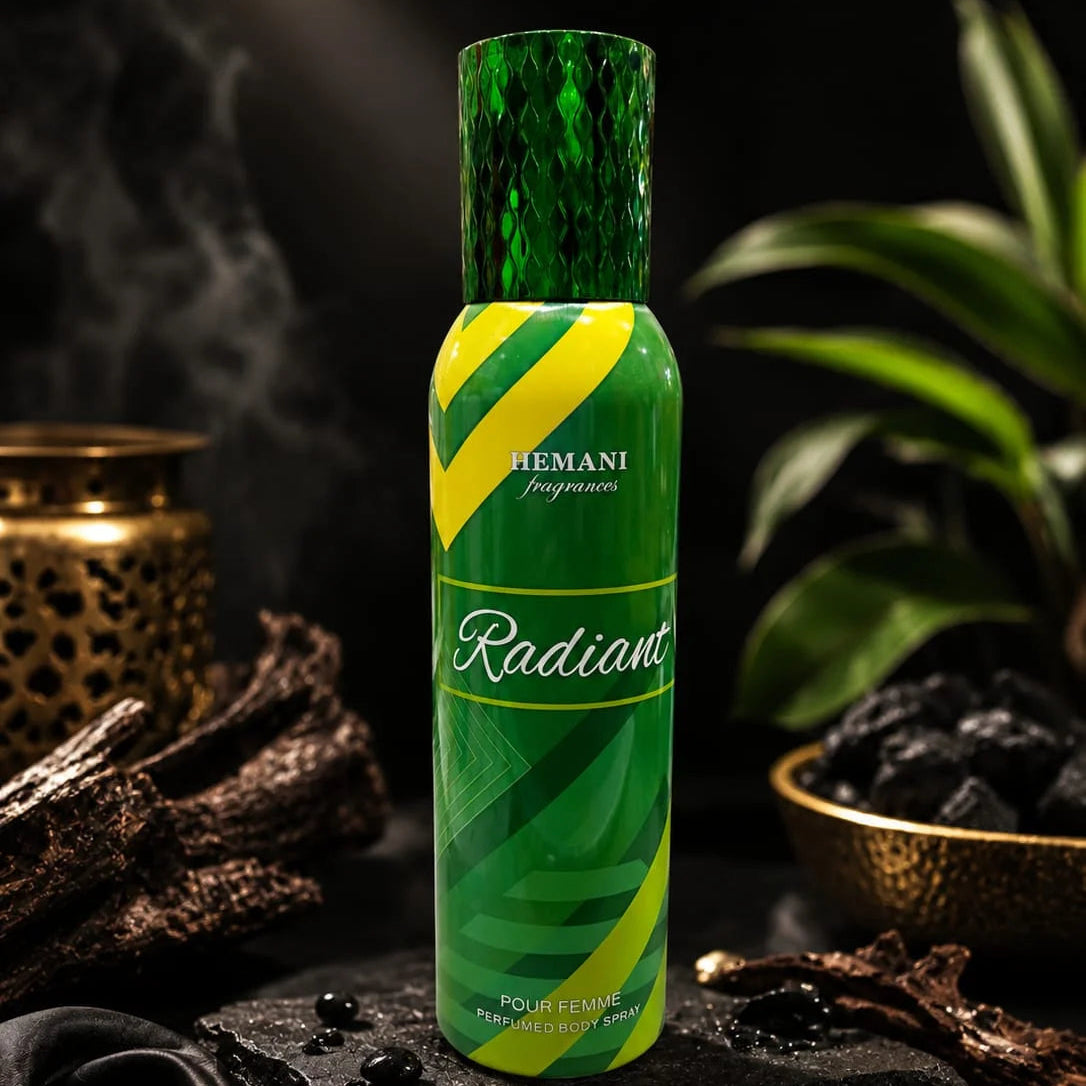 Hemani Fragrances Radiant Body Spray - 200ml