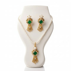 Turkish PAL Locket Earrings Studs – Antique Golden Polish