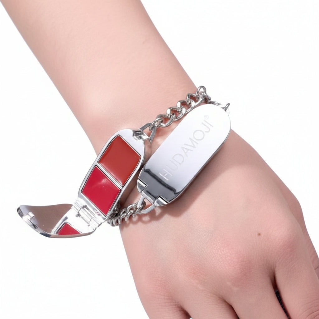 HUDAMOJI Stainless Steel Lip & Cheek Cream Bracelet