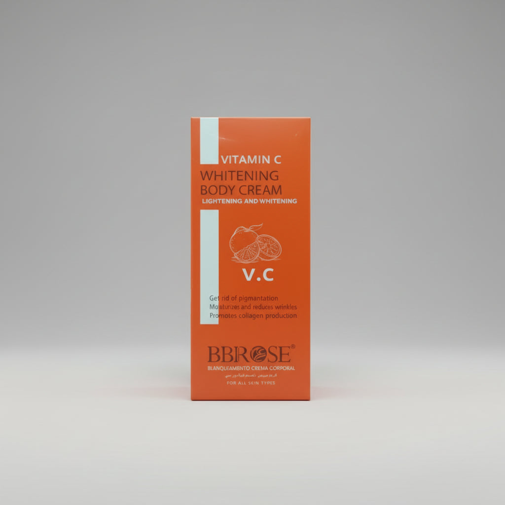 BB Rose Vitamin C Whitening Body Cream - 200ml