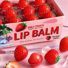 Only Touch Strawberry Lip Balm – Each