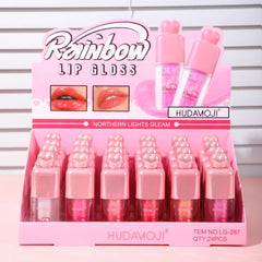 Hudamoji Rainbow Lip Gloss