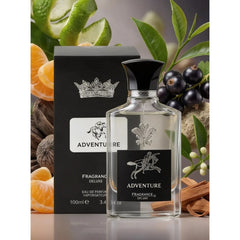 Adventure Black Eau de Parfum by Fragrance Deluxe - 100ml