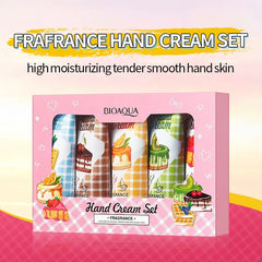 Bioaqua Pack Of 5 Mini Cute Fragrance Hand Creams  - 20g