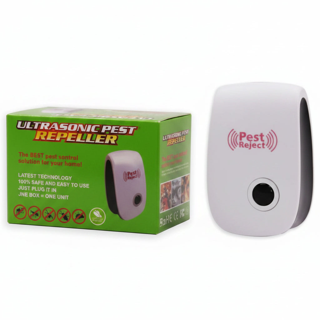 Pest Reject Ultrasonic Pest Repeller - Each