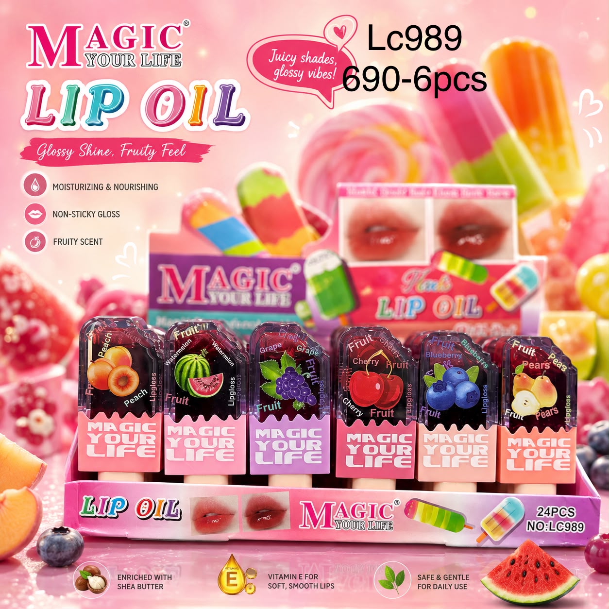 Magic Your Life Ice Cream Lip Oil