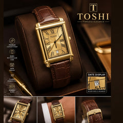 TOSHI Premium Rectangular Watch
