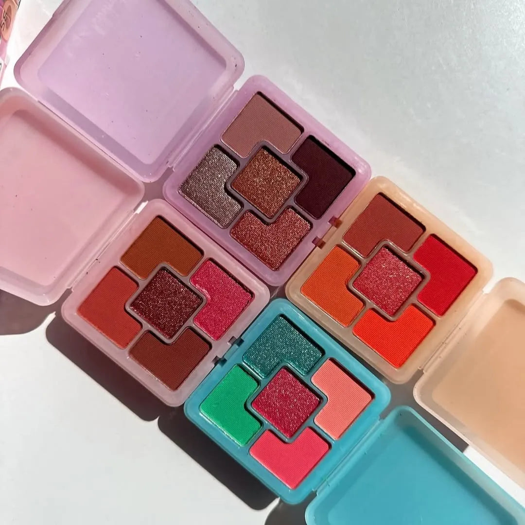 Mocallure 2 in 1 Mini Eyeshadow & Blush Palette