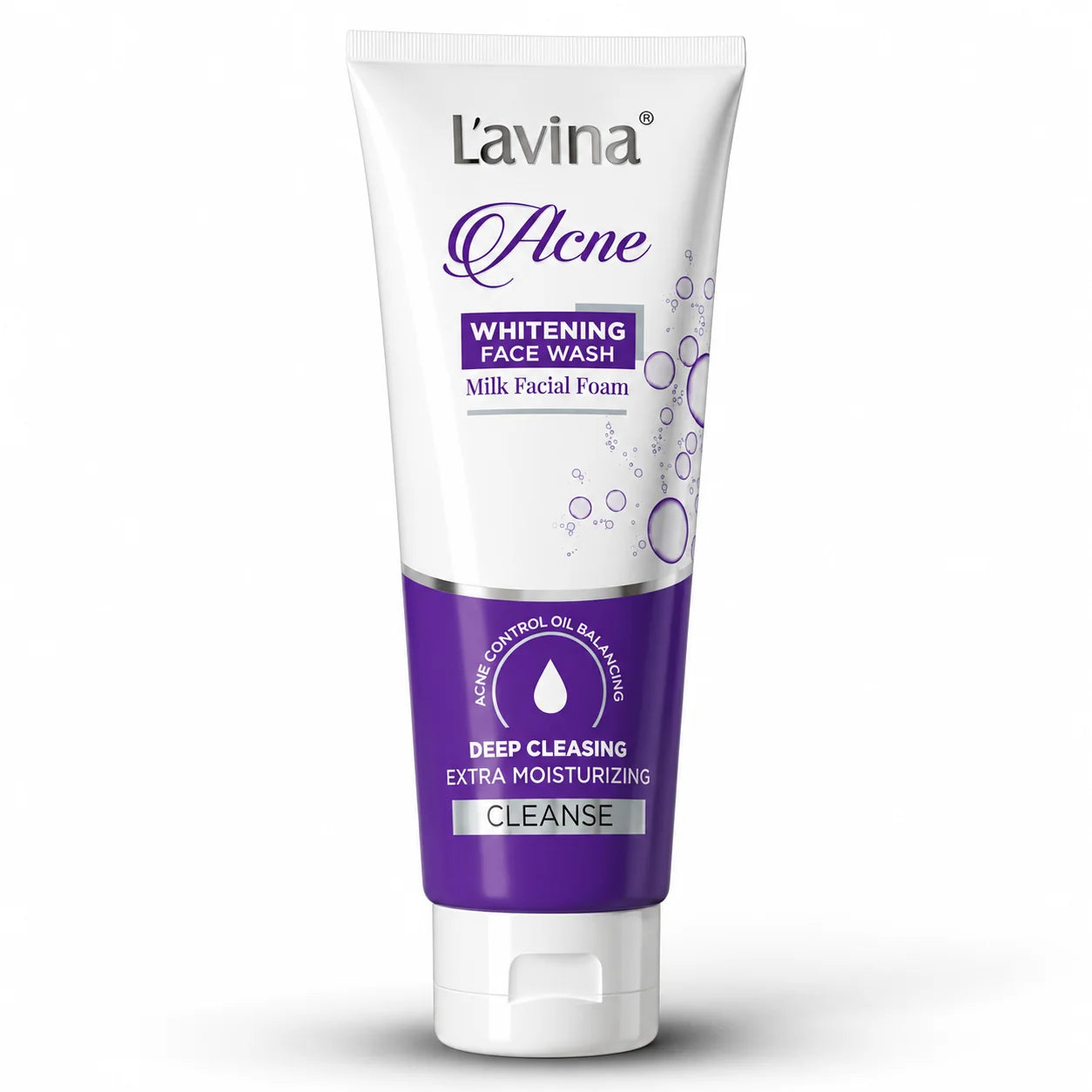 Lavina Acne Whitening Face Wash - 120ml