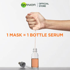 Garnier - Skin Active Hydra Bomb Orange Tissue Eye Mask - 28g