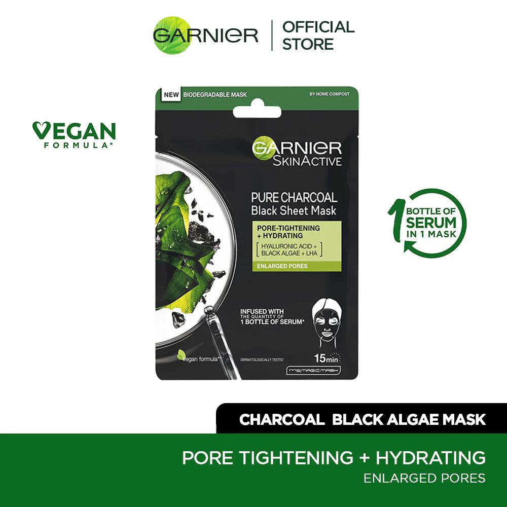 Garnier SkinActive Pure Charcoal Black Sheet Mask
