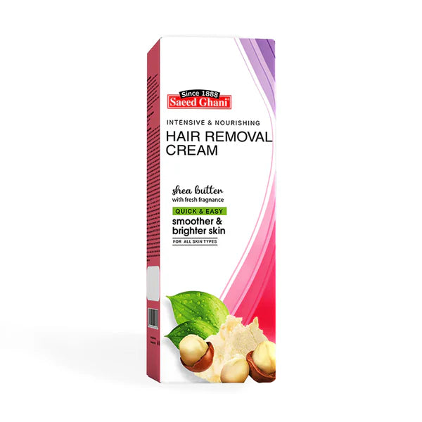 Saeed Ghani Intensive and Nourishing Hair Removal Cream with Shea Butter – 100ml