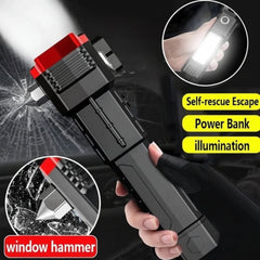LED Torch Light Price Pakistan High Power Rechargeable USB Torch