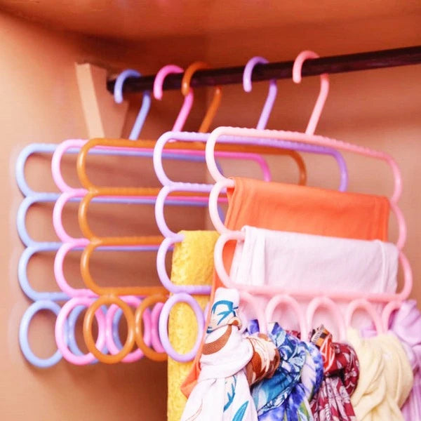 3 Layer with 5 Hole Scarf Hanger