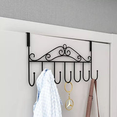 7 Hook Iron Door Hanger