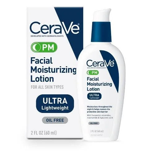 CeraVe Ultra Lightweight Facial Moisturizing Lotion PM - 60ml