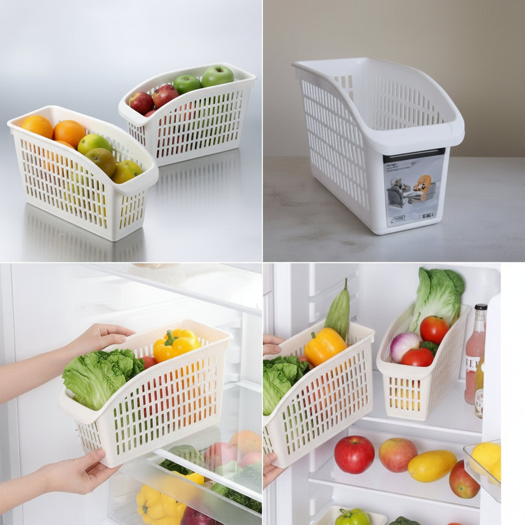 Multi-Purpose Refrigerator Organizer Basket - Each