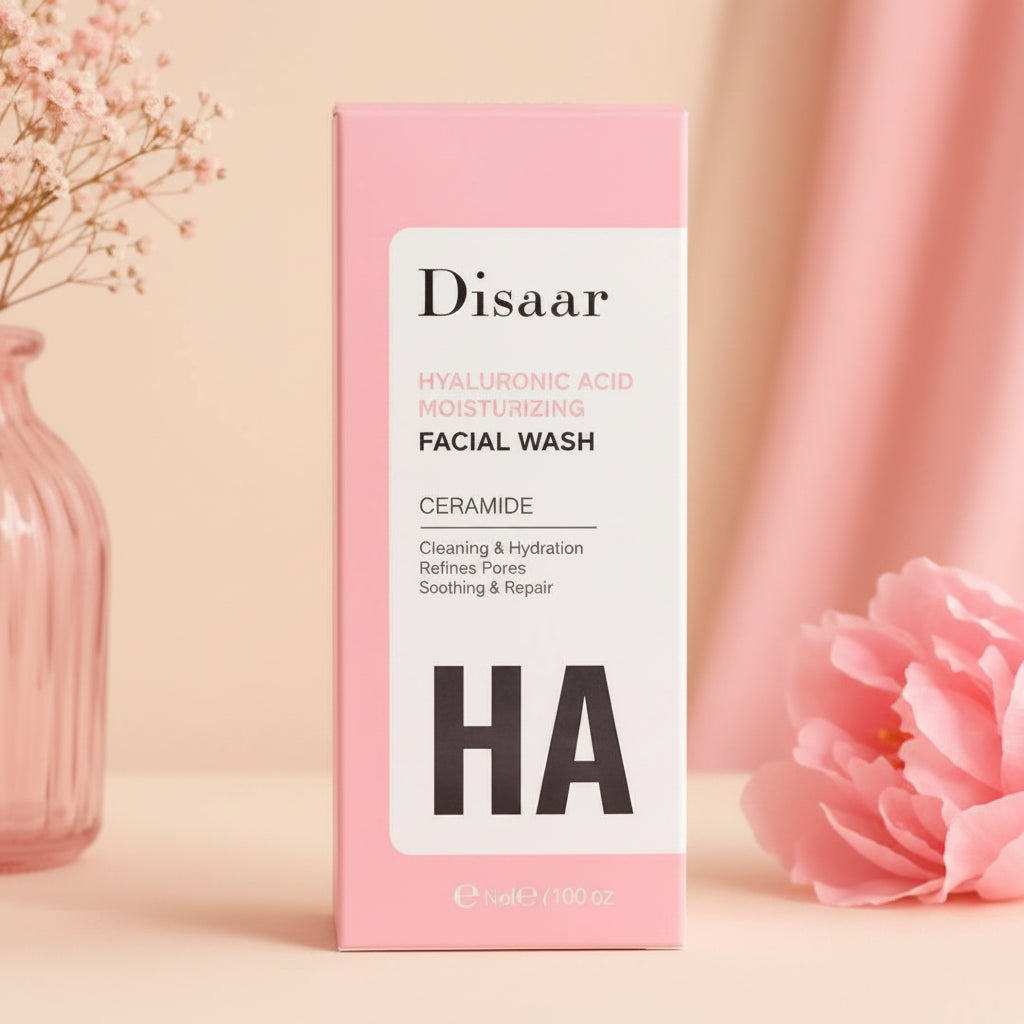 Disaar Hyaluronic Acid Moisturizing Facial Wash - 100g