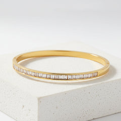 Zircon Gold Color Bangle - Each