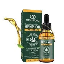 Guanjing Bioactive Extract Henp Oil Face Serum - 30ml
