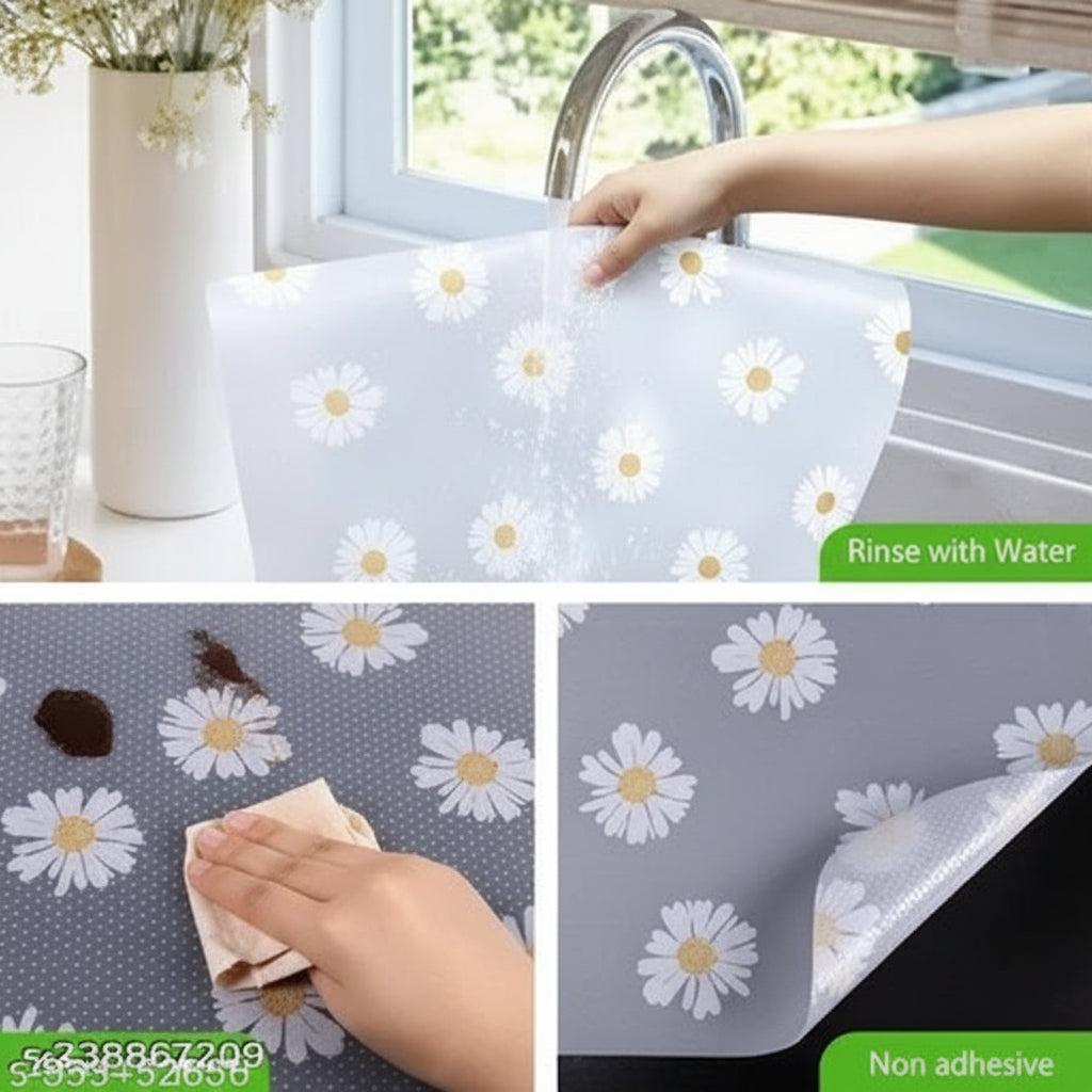 Floral PVC Drawer & Shelf Liner - Each