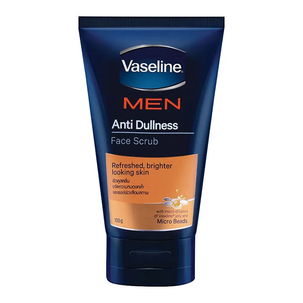 Vaseline Men Anti Dullnes Face Scrub - 100g