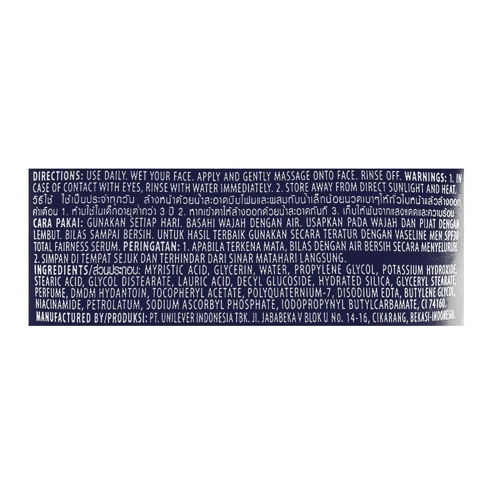 Vaseline Men Anti Dullnes Face Scrub - 100g