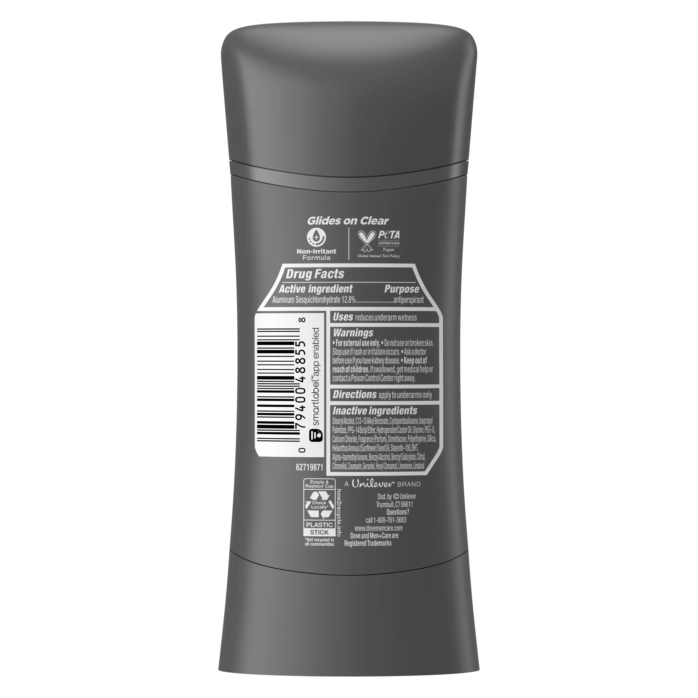 Dove Men+Care Rustic Sandalwood Antiperspirant Stick 76g