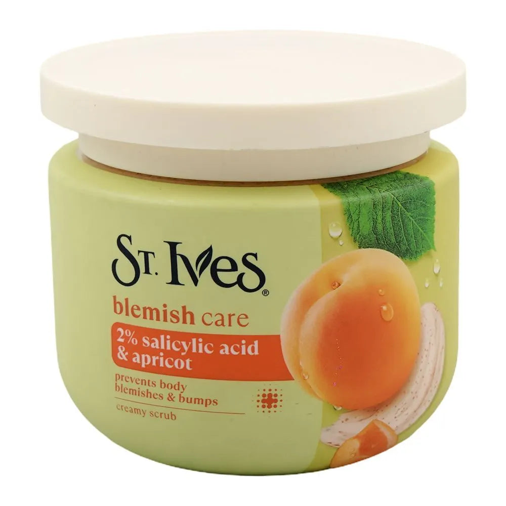 St.Ives Blemish Care Apricot Creamy Scrub, Salicylic Acid - 300g