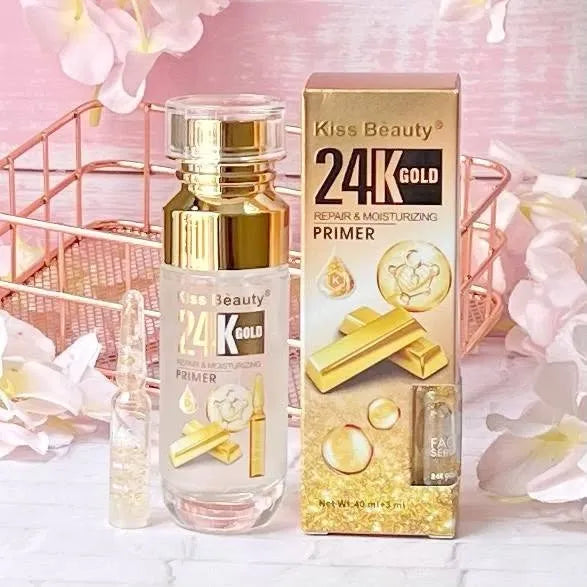 Kiss Beauty Primer Plus Serum – 24K Gold 40ml