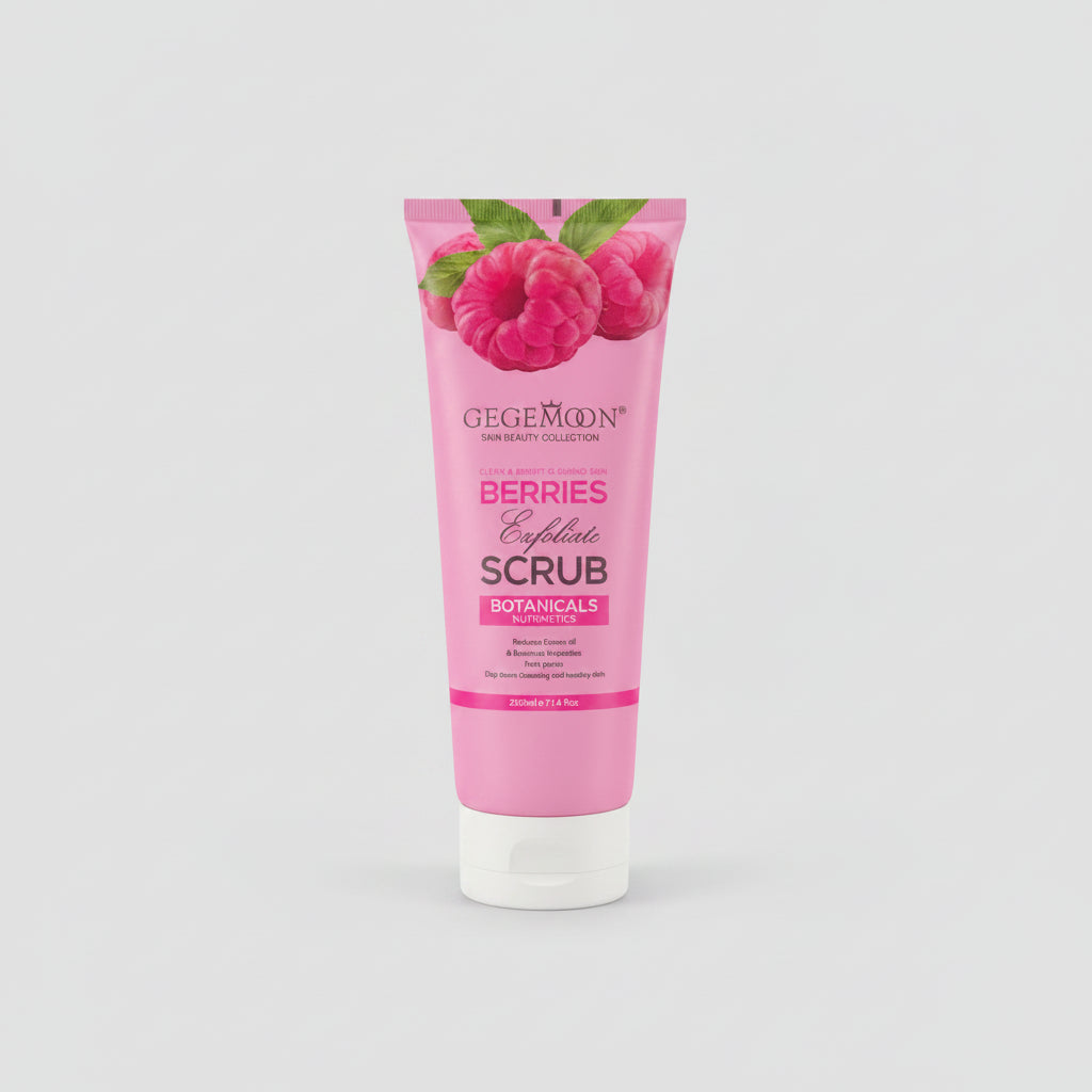 Gegemoon Berries Exfoliate Deep Cleansing & Brightening Body Scrub - 200ml