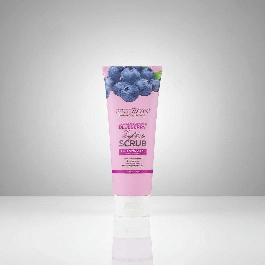 Gegemoon Blueberry Deep Cleansing & Brightening Body Scrub - 200ml