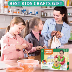 DIY Frog Electric Pottery Wheel Pretend Play Set