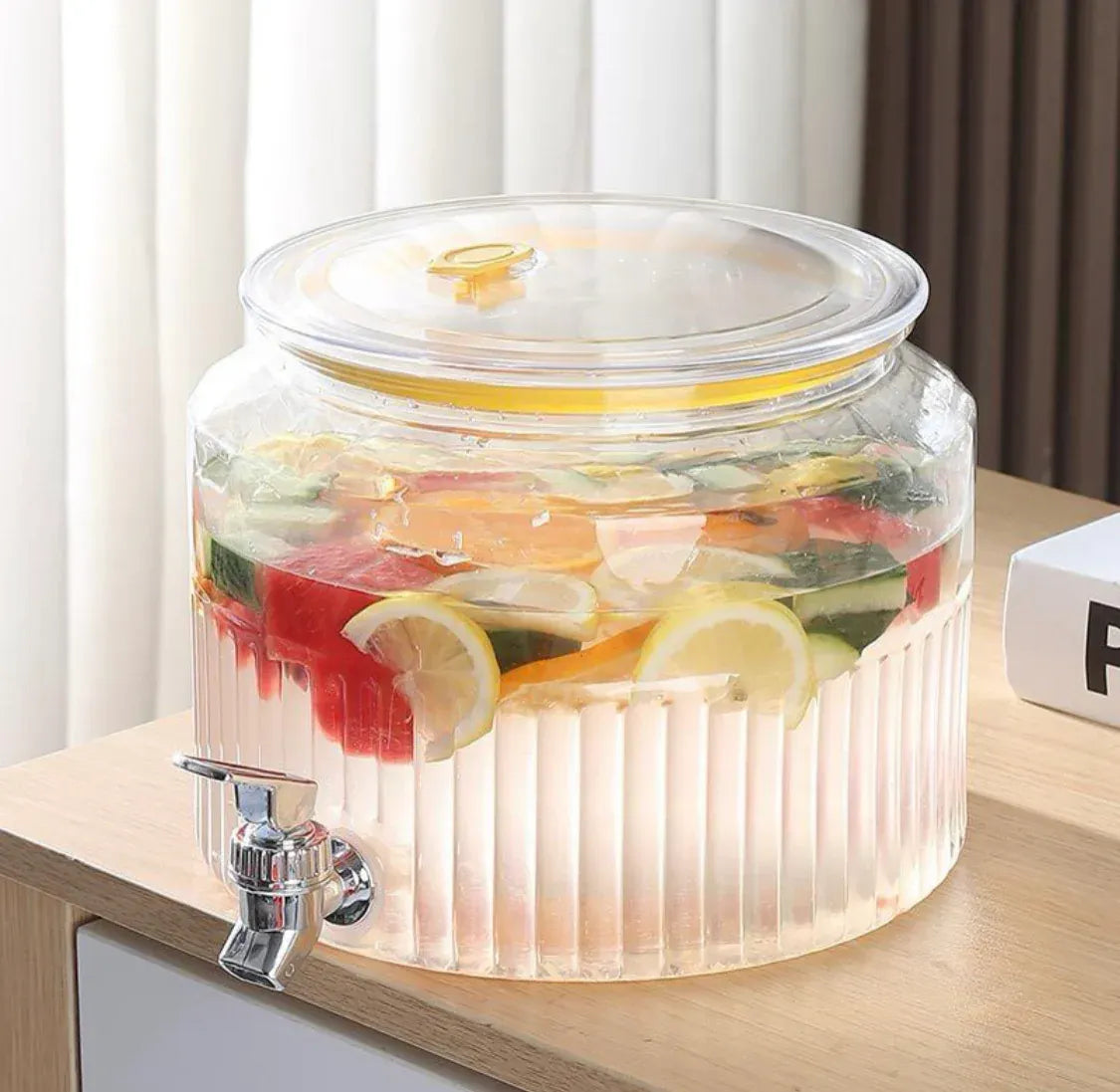 Acrylic Round Juice Container - 5.6L