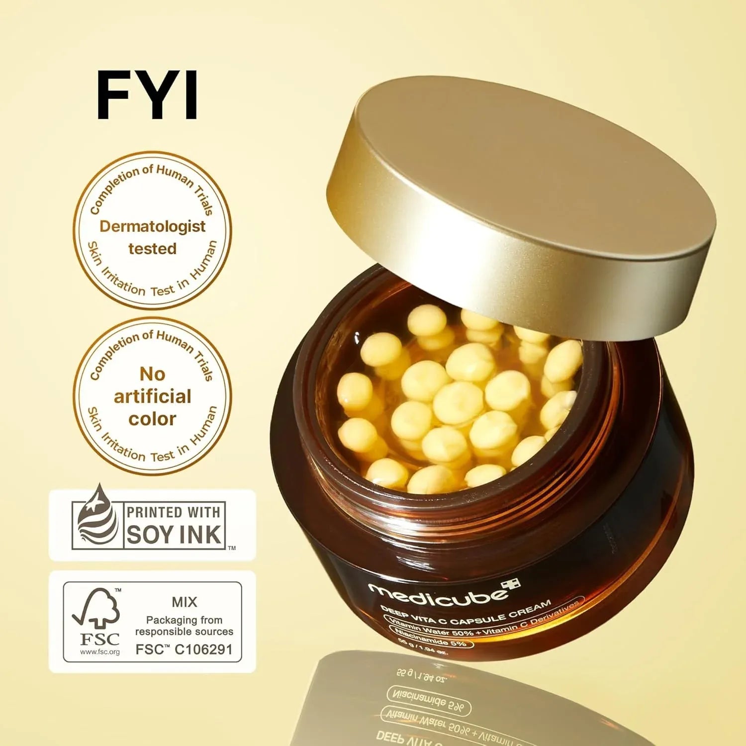 Medicube Deep Vita C Capsule Cream - 55g