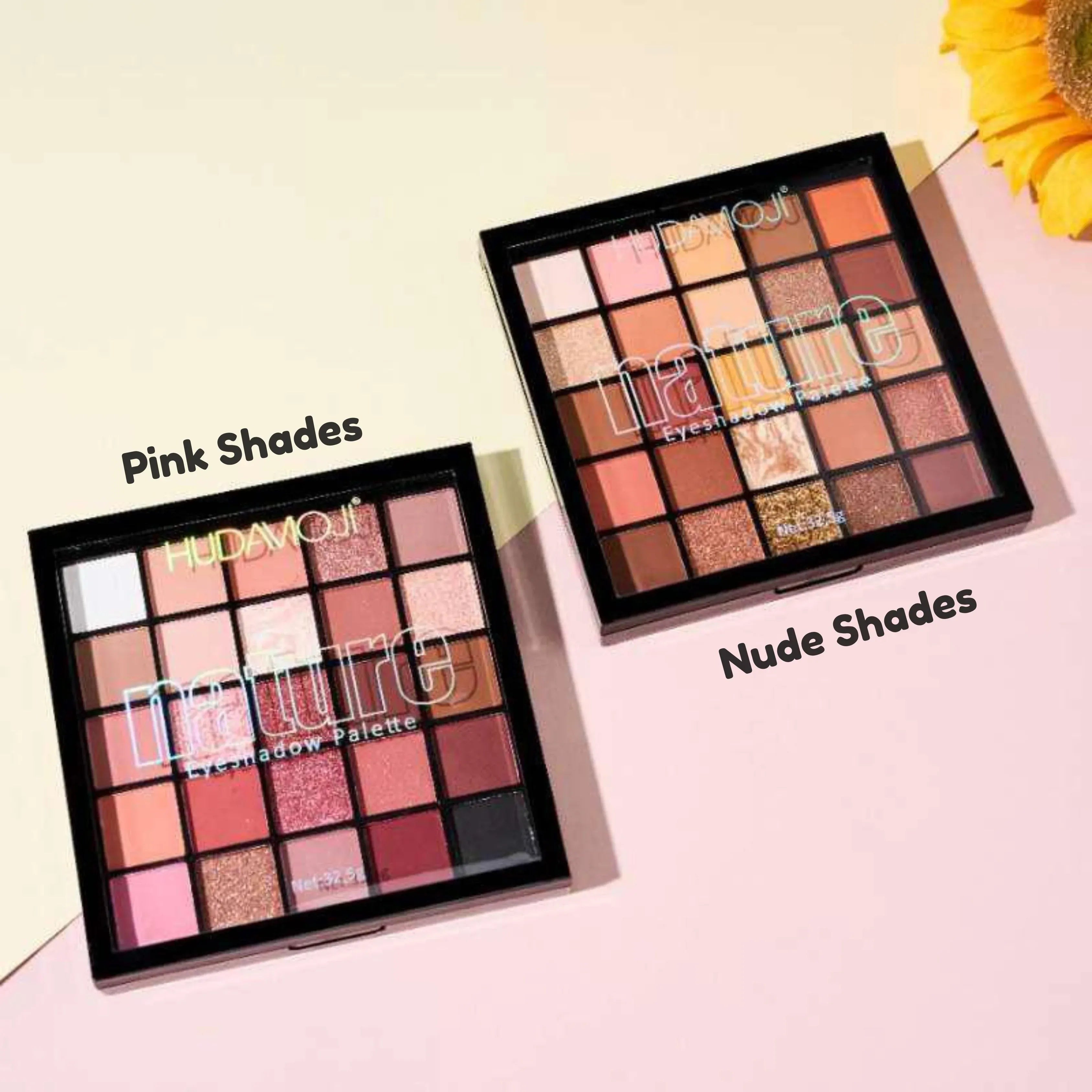 HUDAMOJI Nature Eyeshadow Palette - 25 Colors