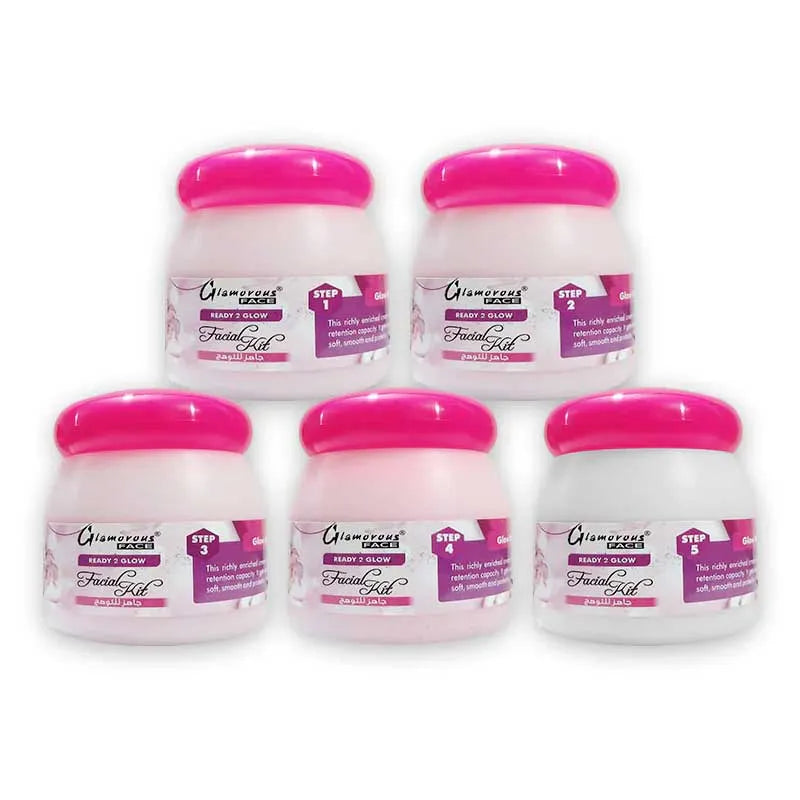 Glamorous Face 5 In 1 Ready 2 GLow Facial Kit