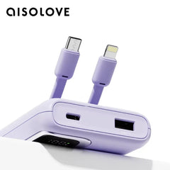 Aisolove W18 Power Bank With Cable Quick Charge 10000mah