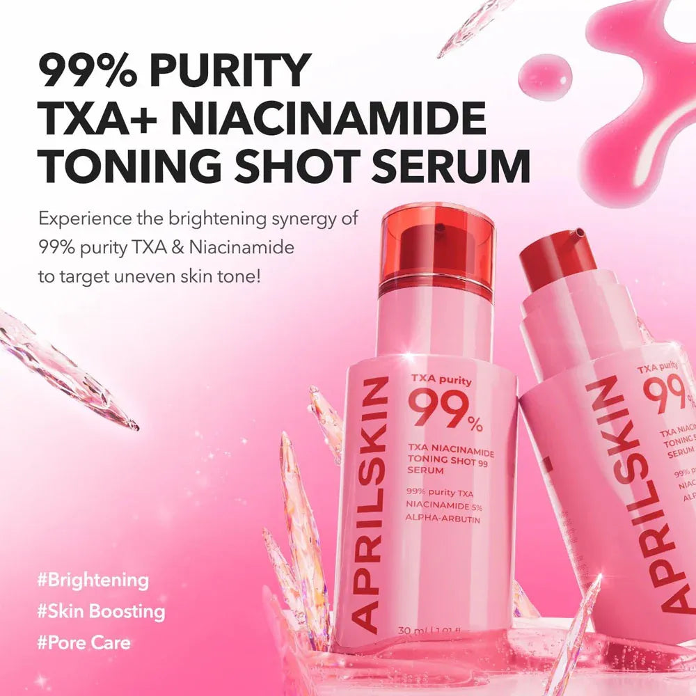 APRILSKIN TXA Niacinamide Toning Shot 99 Serum -30ml