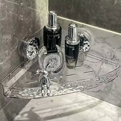 Bathroom Corner Shelf Wall Mounted Drain Rack Shower Shelf For Bathroom