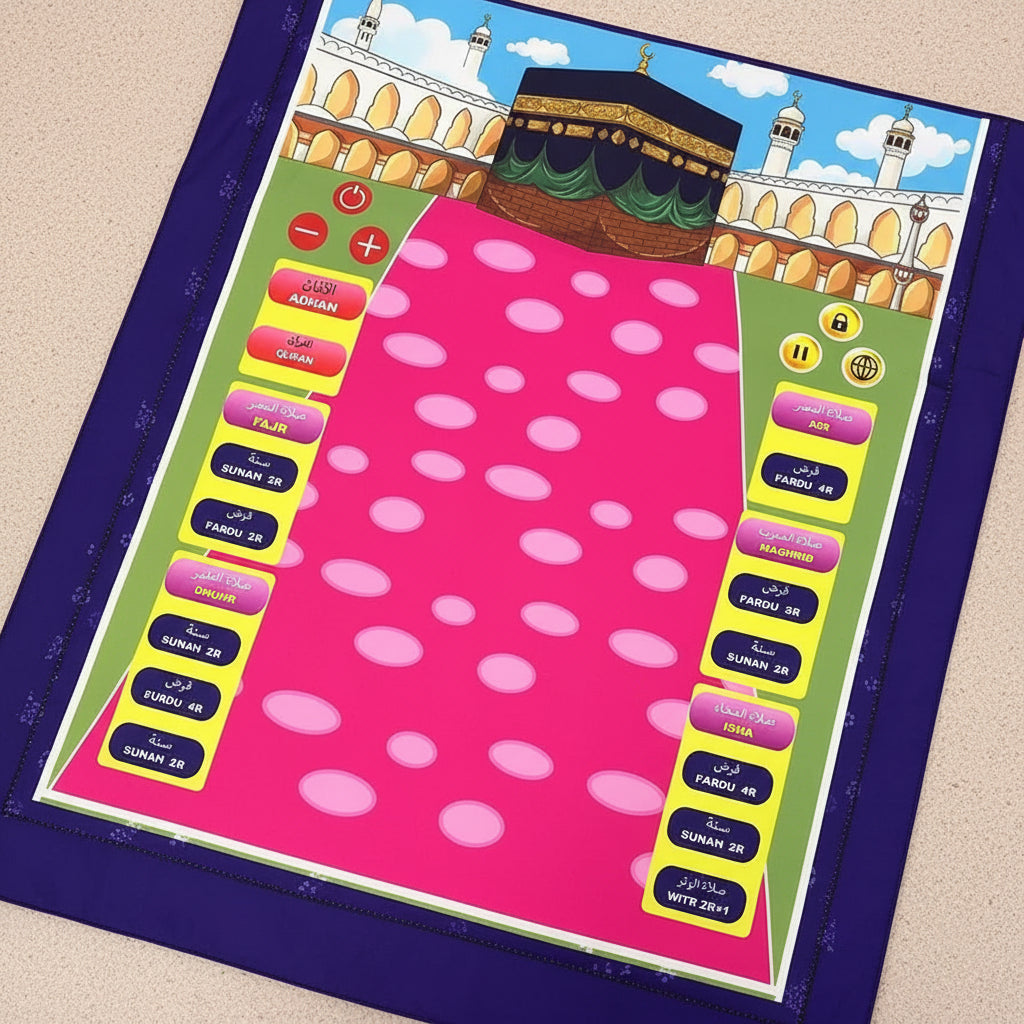 Educational Prayer Mat for Kids - Each