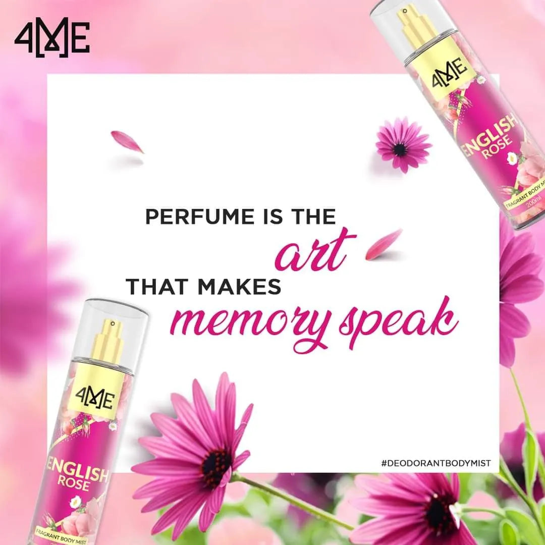 4ME English Rose Body Mist - 200ml