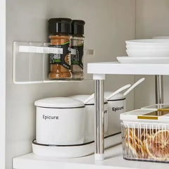 Wall Mounted Spice Rack Stand With Sticker