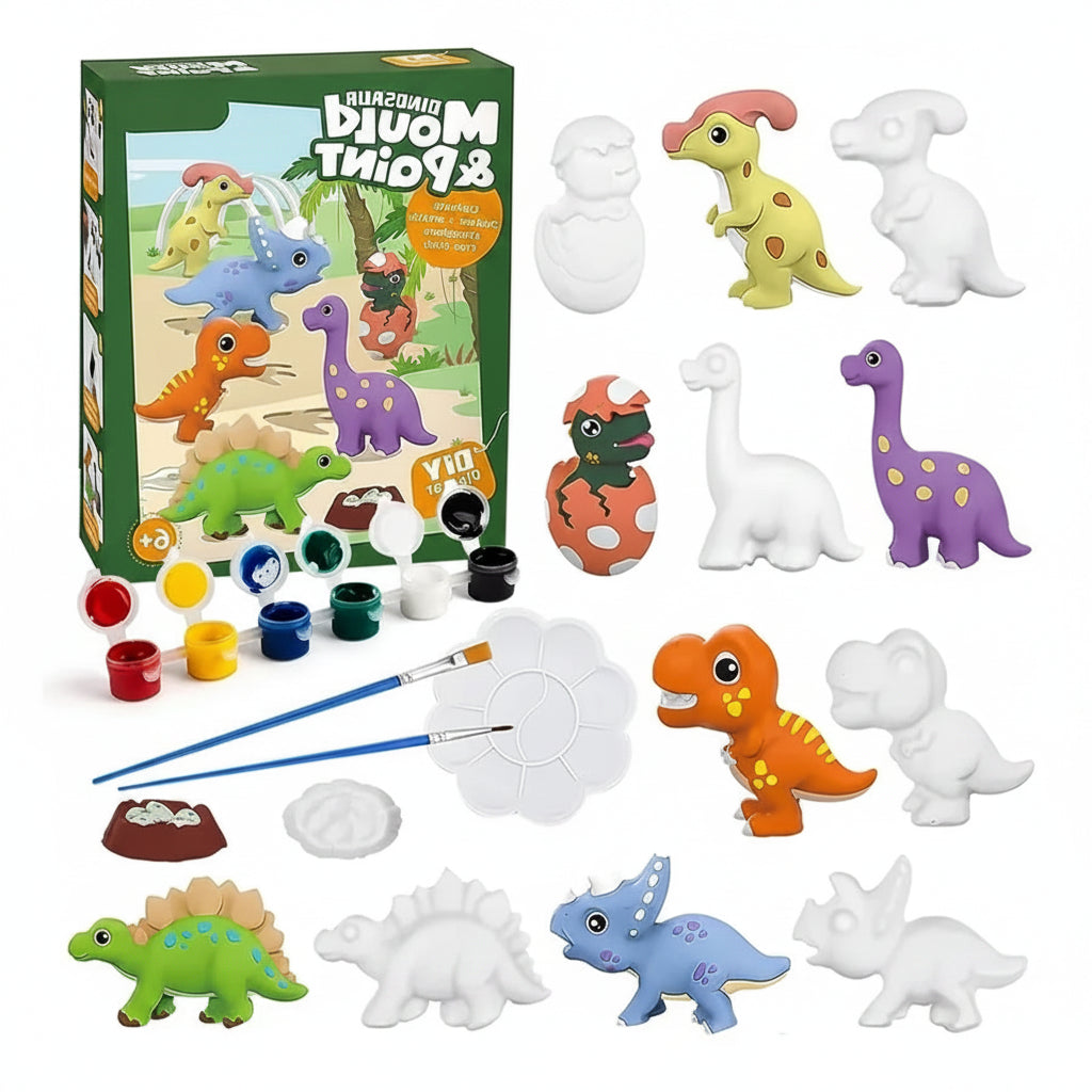 Gypsum Painting Kit, Plaster Painting Craft Kit Art Set