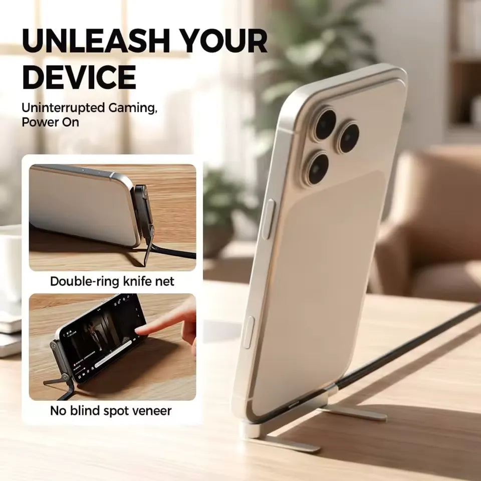 240w Fast Charging Cord With Built-in Phone Stand